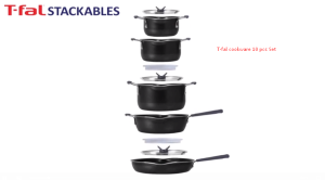 T-fal cookware 10 pcs Set